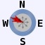Wind from WNW