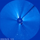Latest LASCO C3 image of the Sun