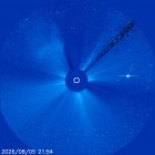Latest LASCO C3 image of the Sun