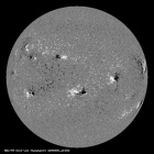 Latest SDO/HMI Magnetogram image of the Sun