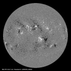 Latest SDO/HMI Magnetogram image of the Sun