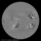 Latest SDO/HMI Magnetogram image of the Sun
