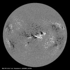 Latest SDO/HMI Magnetogram image of the Sun