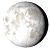 Waning Gibbous, 17 days, 2 hours, 50 minutes in cycle