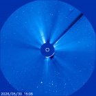 Latest LASCO C3 image of the Sun