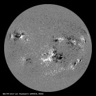 Latest SDO/HMI Magnetogram image of the Sun