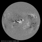 Latest SDO/HMI Magnetogram image of the Sun